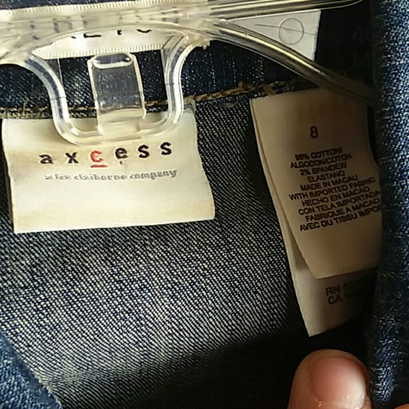 Axcess Stretch denim jacket embroidered - Picture 5 of 8